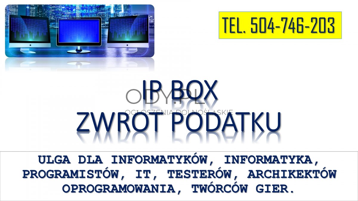 Ulga, Ip Box, Dla Programisty, Zwrot Podatku Dla Programistów, Cennik ...