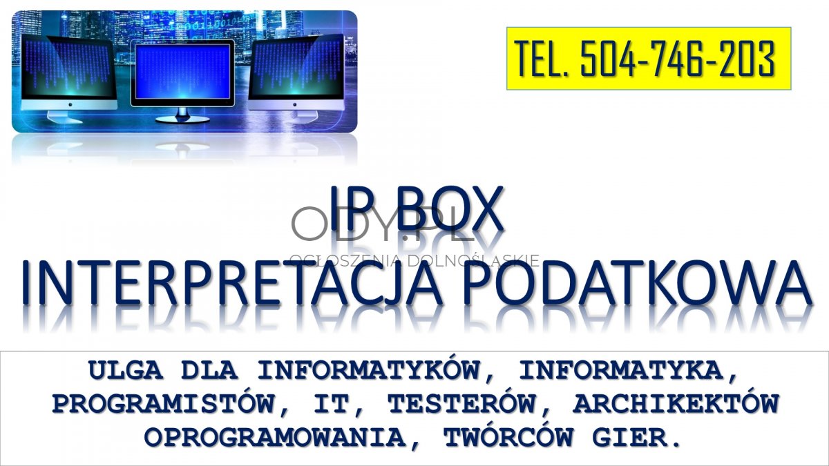 Ulga, Ip Box, Dla Programisty, Zwrot Podatku Dla Programistów, Cennik ...