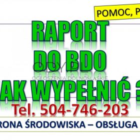 Zgłoszenie firmy o BDO, cena tel. 504-746-203. Wpisanie zakładu, rejestracja, pomoc. 